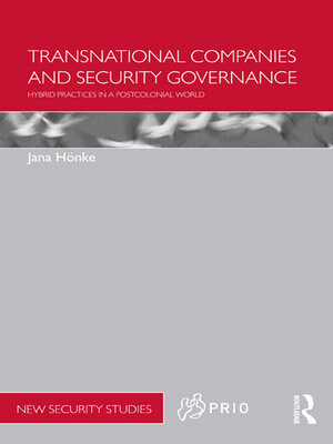 cover image of Transnational Companies and Security Governance